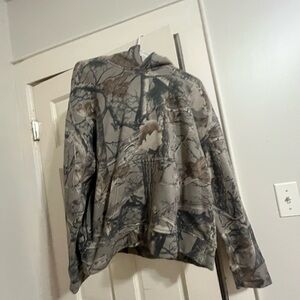 Hollister Camo Boxy Fit Hoodie